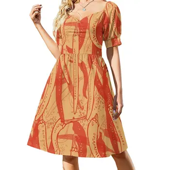Новое красное Горячее Платье без рукавов с Перцем Чили, вечерние элегантные платья для женщин, женское платье, женская летняя одежда 2023